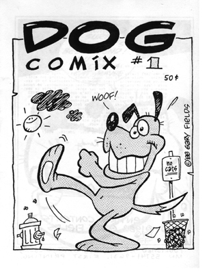 Cover scan of Dog Comix #1 by Gary Fields