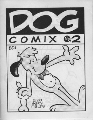 Cover scan of Dog Comix #2 by Gary Fields