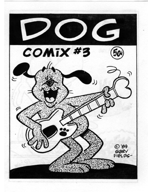 Cover to Dog Comix #3 by Gary Fields