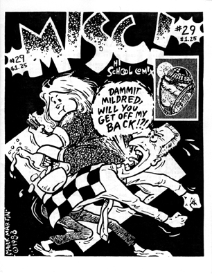 Cover to Misc! #29 by Mark Martin