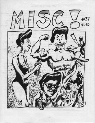 Cover to Misc! #37 by Jim Siergey